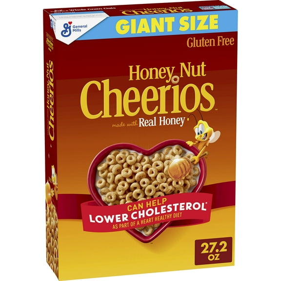 Honey Nut Cheerios, Whole Grain Cereal, Guardians Of The Galaxy Vol. 3 Special Edition, Giant Size Cereal, 27.2 Oz