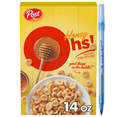 thumbnail image 1 of Honey Ohs! Breakfast Cereal, Sweetened Corn Cereal with Graham and Honey Flavor, 14 oz, 1 of 1