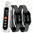 thumbnail image 1 of Honey One Electric Dog Training Collar with Remote, IPX7 Waterproof 3 Beep Vibration Shock Training Modes for All Size Dogs, 1 of 11