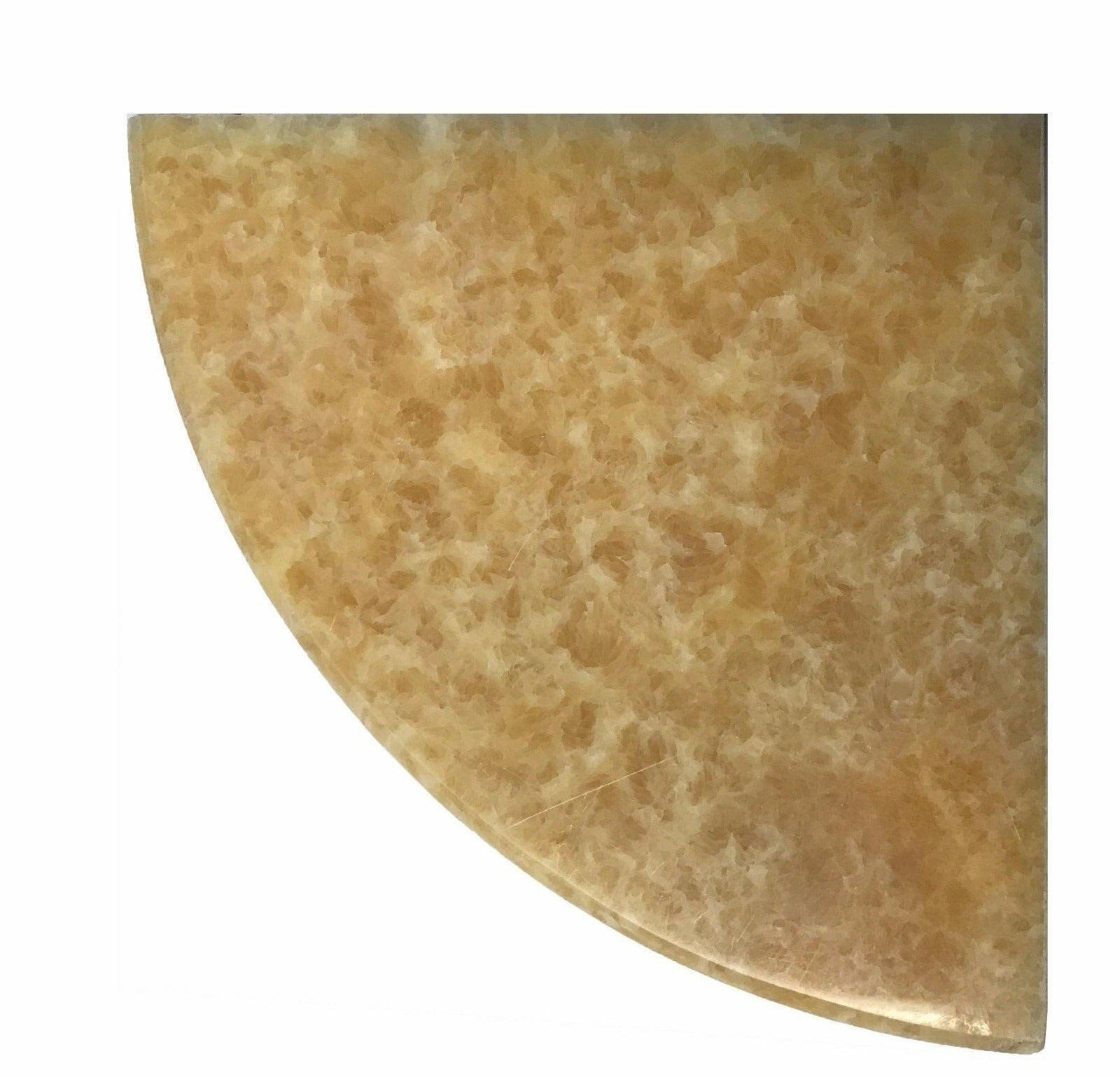 Honey Onyx Shower Corner Shelf Polished