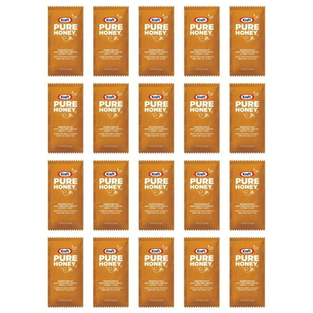 Honey Packets | Single Serve | 100% Pure And Natural | 0.32 oz Packet (25)