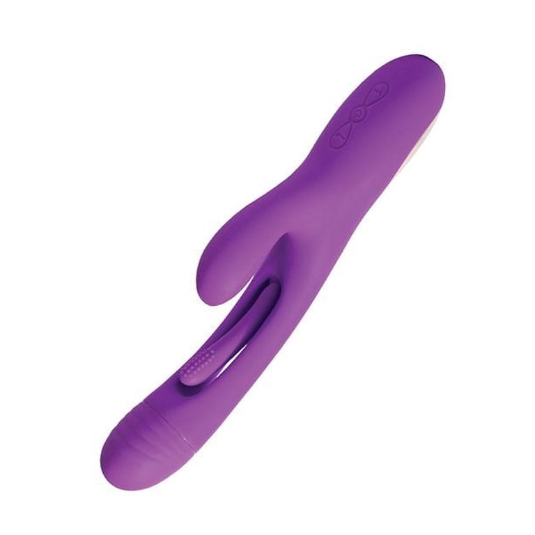honey sex toy Honey Play Box Bora Tapping Rabbit Vibrator, Purple