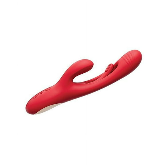 Honey Play Box Bora Tapping Rabbit Vibrator, Red