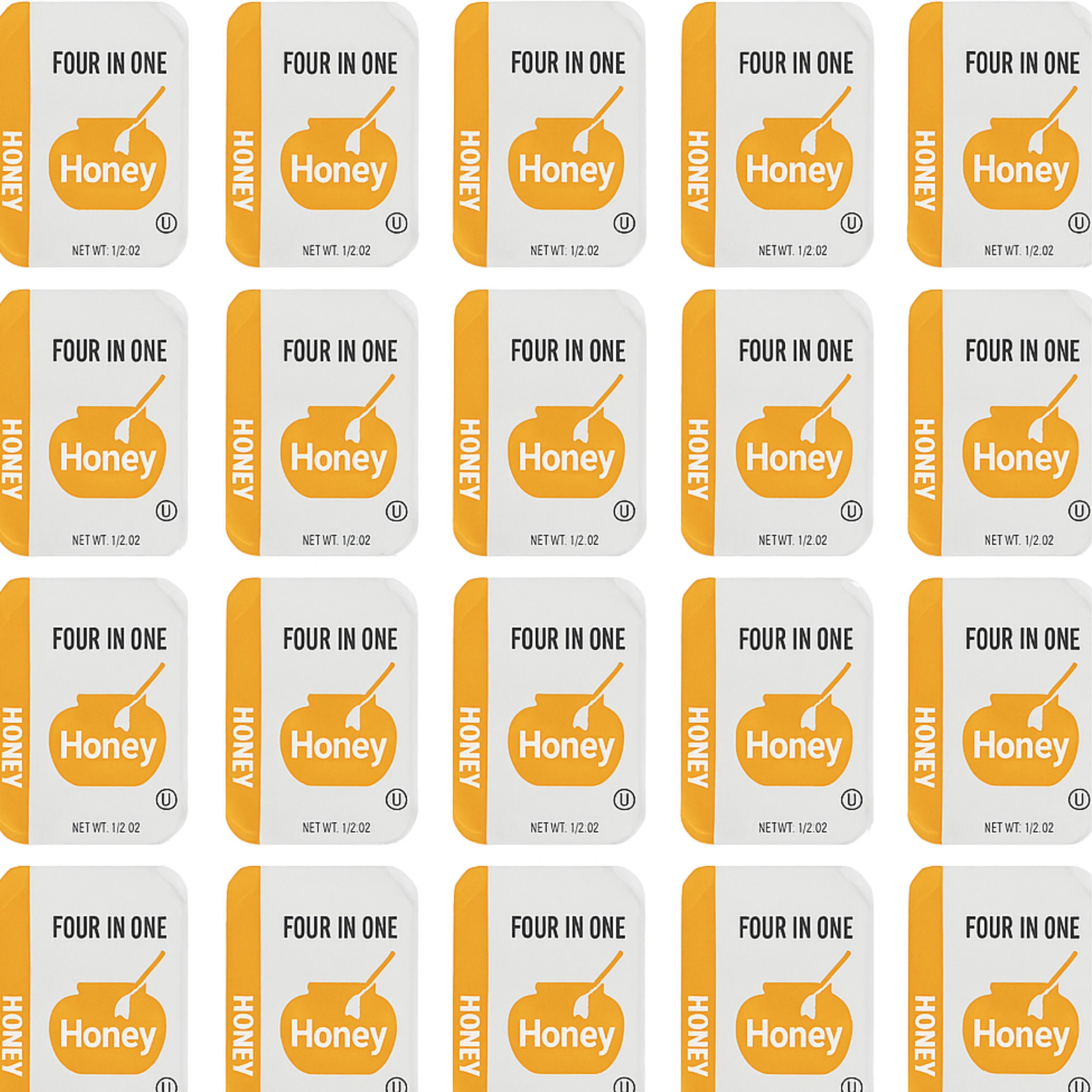 Honey Portion Cups – 30 Count – 100% Pure Natural Honey Single