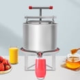 thumbnail image 1 of Honey Presser Beeswax Extractor Stainless Steel Manual Honey Press Extractor, 1 of 16
