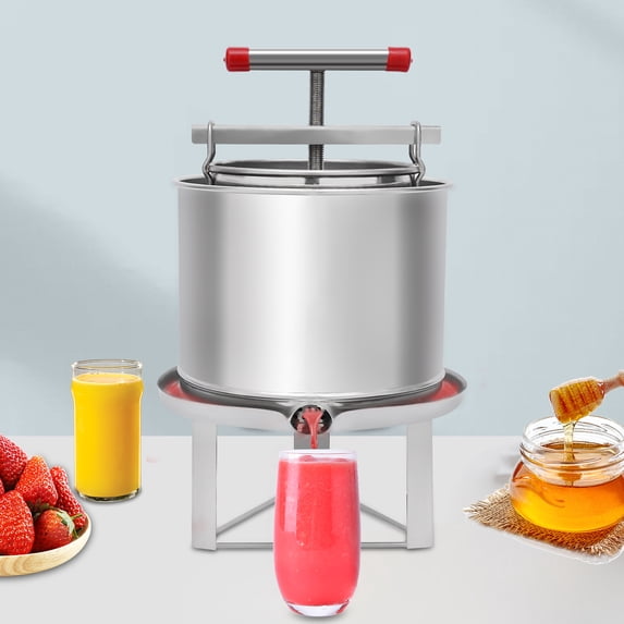 Honey Presser Beeswax Extractor Stainless Steel Manual Honey Press Extractor