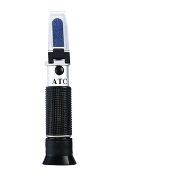 Honey Refractometer 3-in-1 Brix/Moisture/Baume Tester Meter ATC, Sugar Water Content Level, Tri-Scale 58-90%/12-27%/38-43%