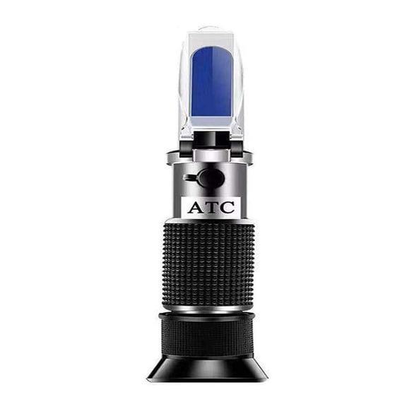 Honey Refractometer For Honey Moisture, And Baume, 3-in-1 Uses, 58-90% Scale Range Honey Moisture Tester With ATC ,Widely Use