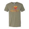 thumbnail image 1 of Honey Shirt, I Love Honey, Honey Farmer, Bee Farmer Shirt, Bee Hive Shirt, Honey Gift, Bee Farmer Gift, Unisex Fit, Nector, Sublimated, Bees, Heather Olive, MEDIUM, 1 of 1