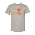 thumbnail image 1 of Honey Shirt, I Love Honey, Honey Farmer, Bee Farmer Shirt, Bee Hive Shirt, Honey Gift, Bee Farmer Gift, Unisex Fit, Nector, Sublimated, Bees, Heather Stone, MEDIUM, 1 of 1