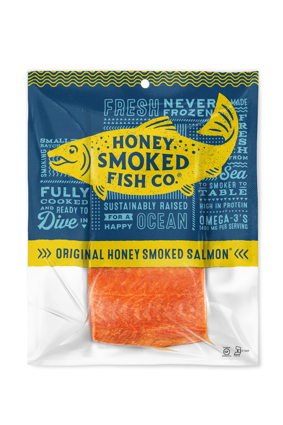 Honey Smoked Fish Co. Original Honey Smoked Salmon, 0.65 0.85 lb