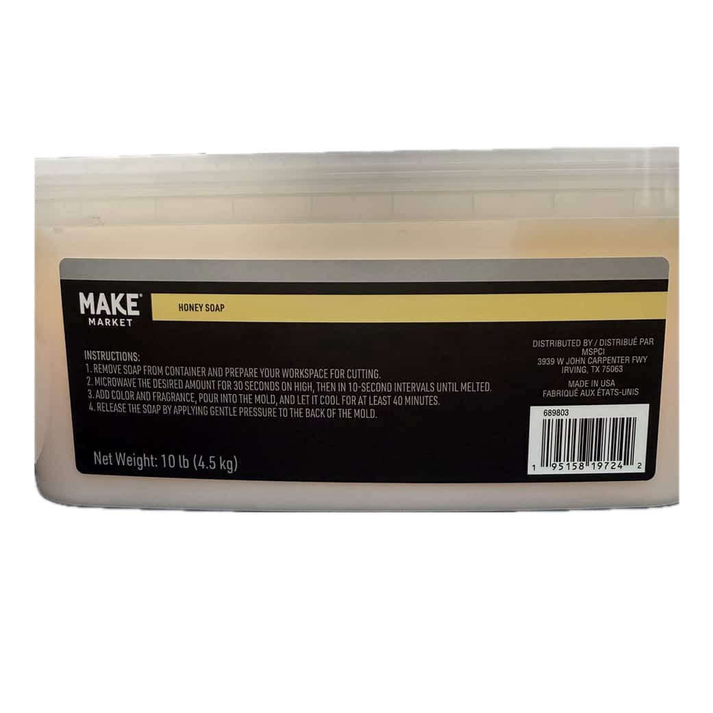 Make Market 10lb. Honey Soap Base.