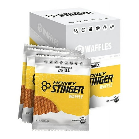 Honey Stinger Energy Waffles, 12 Pack, Vanilla (2nd)