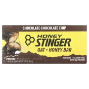 Honey Stinger Oat + Honey Bar, Chocolate Chocolate Chip, 12 Bars, 1.48 oz 42 g Each