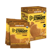 Honey Stinger Organic Energy Waffle Snack, Peanut Butter, 1.06 oz, 6 Count