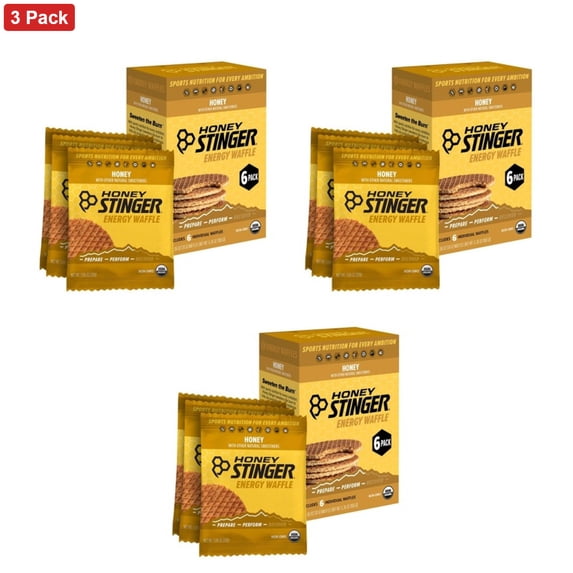 Honey Stinger Organic Honey Energy Waffle - 6pk