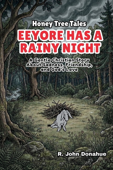 Honey Tree Tales Honey Tree Tales: Eeyore Has A Rainy Night: A Gentle Christian Story About Sadness, Friendship, and God's Love, (Paperback)