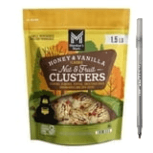 Honey Vanilla Nut and Fruit Clusters,