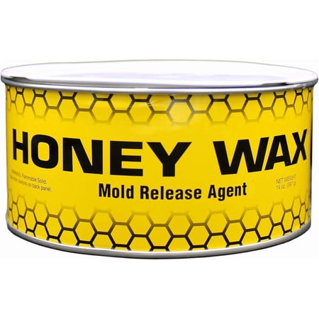 Honey Wax Paste Mold Release Wax – 14 oz | Easy Wipe, High Gloss, Multiple Uses, Low Residue Finish