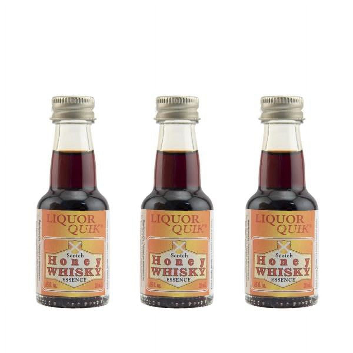 Honey Whisky Liquor Quik Essence 3 per Pack (20 ml 0.65 fl oz