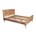 thumbnail image 1 of HomeRoots Beddings Honey Wood Queen Size Bed 373023-Honey, 1 of 3