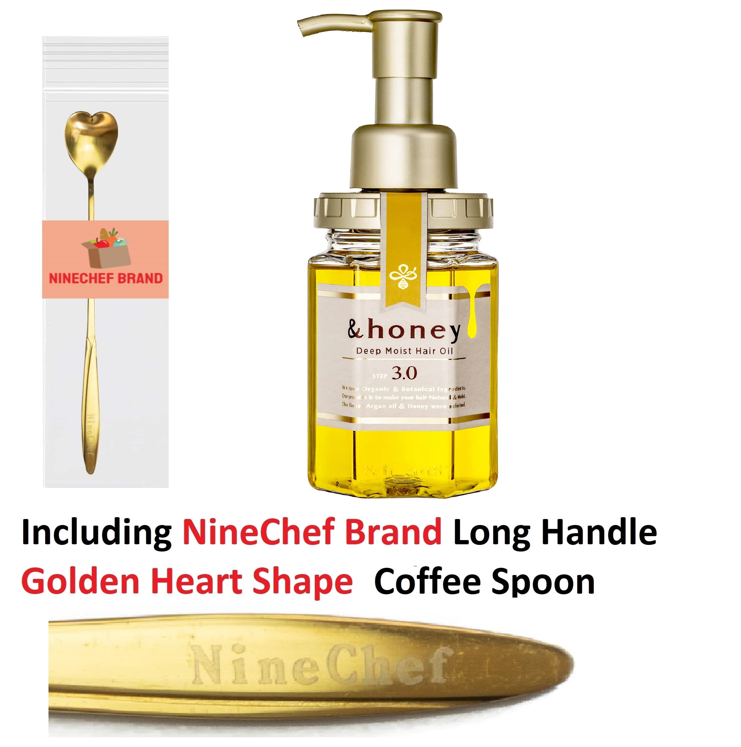 & Honey (and Honey) Deep Moist Hair Oil 3.0 100ml Plus NineChef Brand