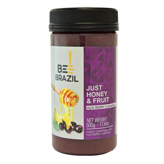 Honey with Aa and Banana - No Added Sugars or Additives 17.6 oz