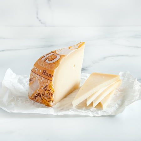 HoneyBee Goat Gouda Dutch Cheese and igourmet Cheese Storage Bag - Whole Cheese Wheel (10 pound)