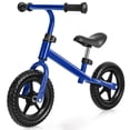 thumbnail image 1 of Costway Kids Balance Bike No Pedal Training Bicycle w/ Adjustable Handlebar & Seat Blue, 1 of 10