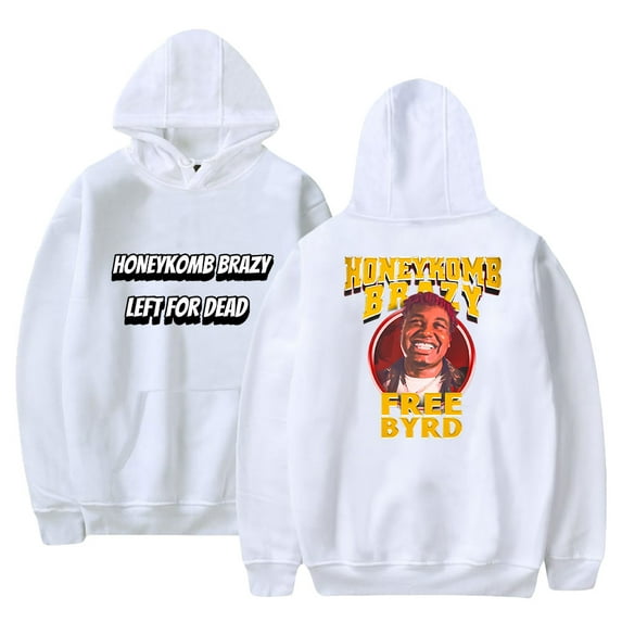 HoneyKomb Brazy Hoodies Free Byrd Merch For Men/Women Unisex Long Sleeve Hooded Sweatshirt Pullover Streetwear
