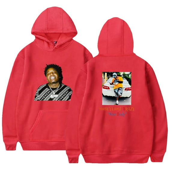 HoneyKomb Brazy Hoodies New Body Merch For Men/Women Unisex Long Sleeve Hooded Sweatshirt Pullover Streetwear
