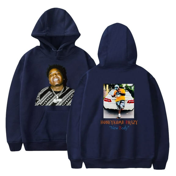 HoneyKomb Brazy Hoodies New Body Merch For Men/Women Unisex Long Sleeve Hooded Sweatshirt Pullover Streetwear