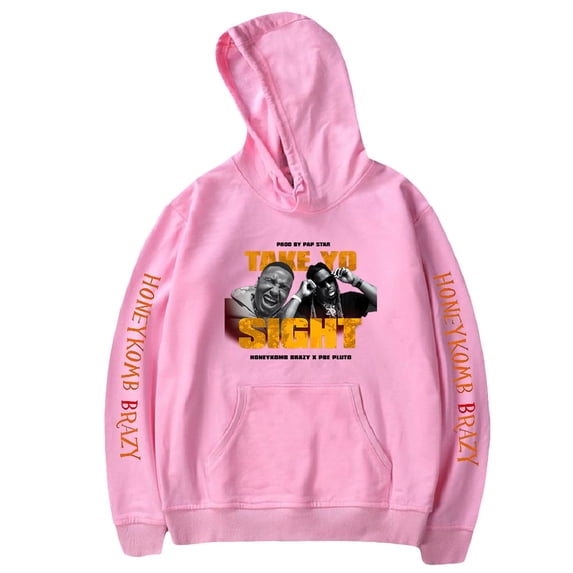 HoneyKomb Brazy Hoodies Take Yo Sight Merch For Men/Women Unisex Long Sleeve Hooded Sweatshirt Pullover Streetwear