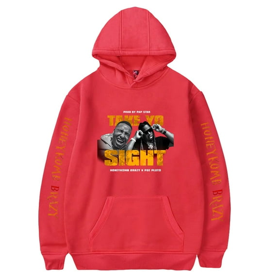 HoneyKomb Brazy Hoodies Take Yo Sight Merch For Men/Women Unisex Long Sleeve Hooded Sweatshirt Pullover Streetwear