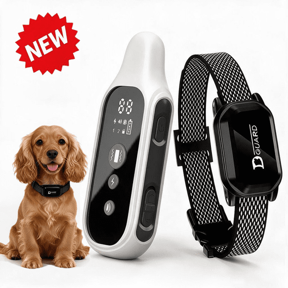 HoneyOne Dog Training Collar with Remote, 3300FT Range, 3 Modes Beep Vibration Shock, IP67 Waterproof E-Collar for Small Medium Large Dogs, 8-150lbs