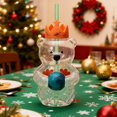 thumbnail image 1 of Honeybear Cup, Honeybear Cup, Honey Bear Straw Cup, Teddy Bear Glass Cup with Straw 20oz, Cute Mugs, Coffee Beer Wine Cocktail Drinks Glassware, Bear Glass Cup with Lid and Straw, by UKHBMC, 1 of 9