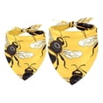 thumbnail image 1 of Honeybee Breathable Chiffon Yarn Pet Collars (Pack of Two) - Translucent Light Material, Sizes 40.6x40.6x58in and 53.3x53.3x76.2in, 1 of 5