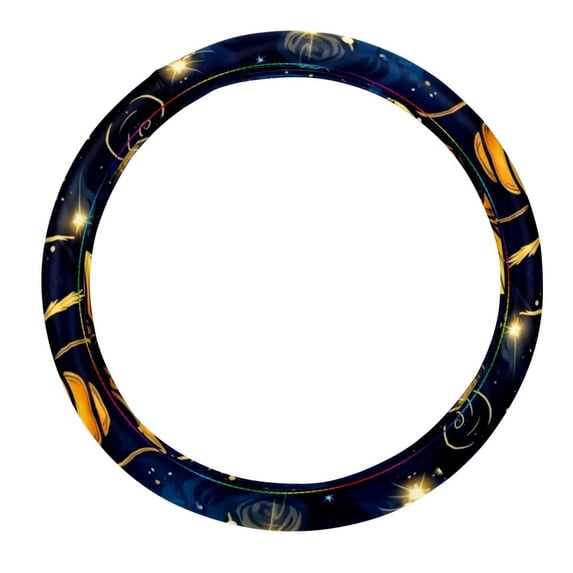 Honeybee Car Wheel Covers, Steering Wheel Covers, Car Wheel Cover - 14.5 Inch Printing PVC Leather Auto Accessories
