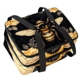 thumbnail image 1 of Honeybee Double Layered Insulated Refrigerated Lunch Bag with Two Compartments and Large Capacity - Hand-Carry Meal Bag 7.1x11.4x16.1 Inches, 1 of 6