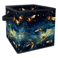 thumbnail image 1 of Honeybee Foldable Clothes Storage Bins with Handle, 10.8"x10.5"x10.6", Large Capacity - Storage Baskets Containers, 1 of 6