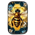 thumbnail image 1 of Honeybee Furry Printed Armrest Cover 12.5x8.2 Inch Soft Comfortable Car Armrest Mat Accessories, 1 of 6