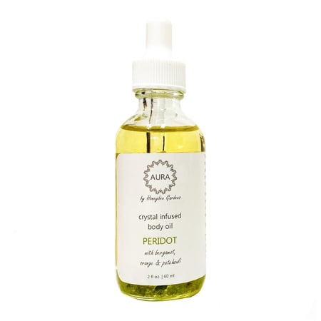 Honeybee Gardens Crystal Infused Body Oil, Peridot