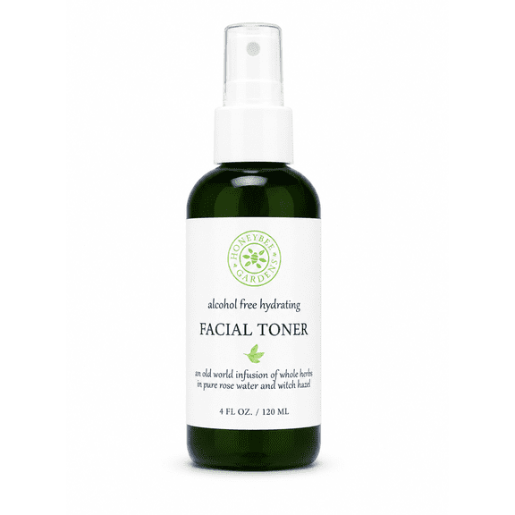 Honeybee Gardens Facial Toner & Setting Spray, Alcohol Free - 4 fl. oz.