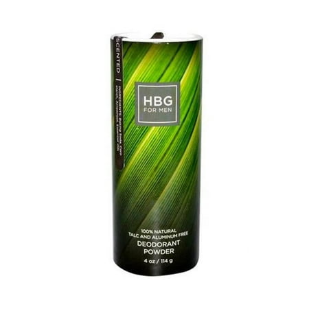 Honeybee Gardens HG0364240 4 oz Mens Deodorant Powder Unscented