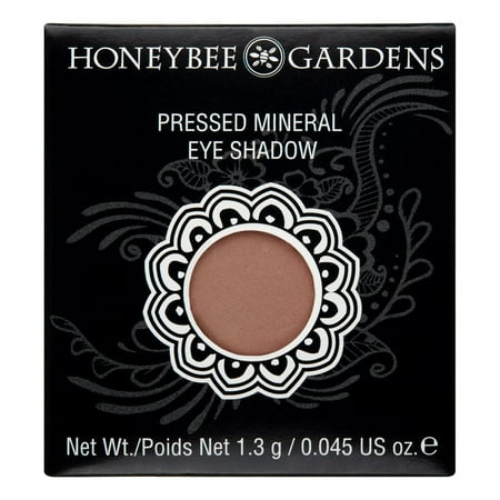 Honeybee Gardens Pressed Powder Eye Shadow Single REFILL, Coco Loco, Matte White, Long-Wearing, Creaseproof Mineral Color With Botanicals, NO COMPACT OR APPLICATOR