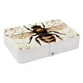 thumbnail image 1 of Honeybee Jewelry Organizer Box: PU Leather, with Removable Compartment, Portable - Jewelry Box and Organizer Box, 1 of 6