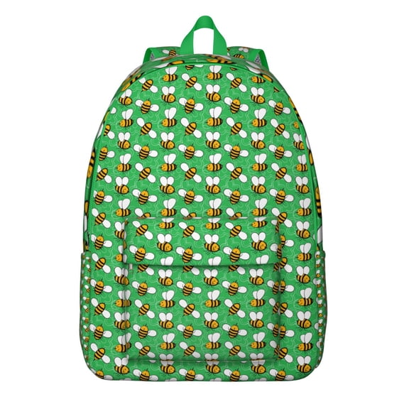 Honeybee Lover Backpack, Cute Hive and Queen Bee Design with Durable Waterproof Fabric, Perfect Gift for Bee Enthusiasts