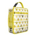 thumbnail image 1 of Honeybee Lover Insulated Lunch Bag Box Student Reusable Lunch Bag with Side Pocket Cooler Tote Bag Office Hiking, 1 of 6