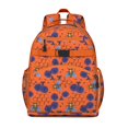 thumbnail image 1 of Honeybee Lover School Backpack with Yellow Hive Cartoon, Bee Print Design, and Cute Bumble Bee Pattern for Students, 1 of 6