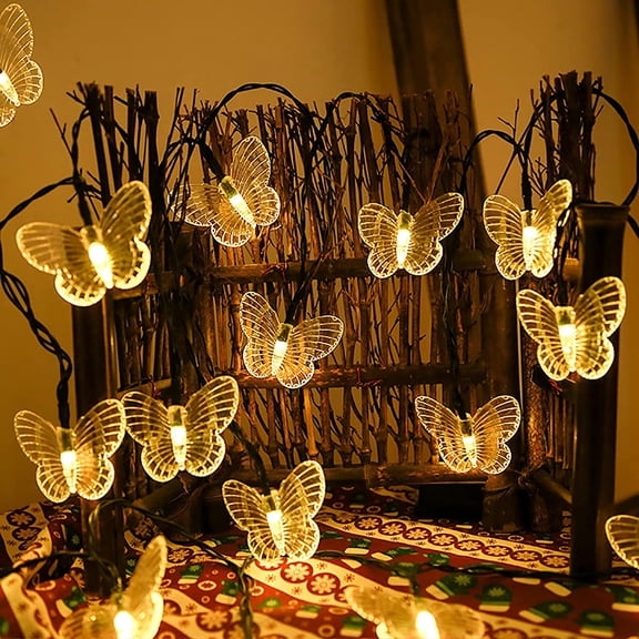 Honeybee String Lights, Waterproof 30 Led Bumble Bee Shape Solar Powered Fairy String Lights for Outdoor Garden Summer Party Wedding Xmas Decoration
